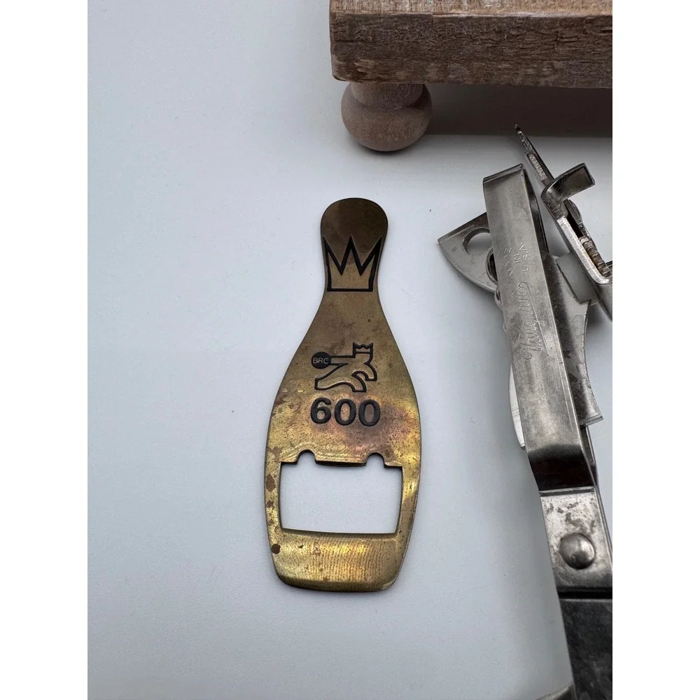 Vintage Bottle Opener Lot Coors Coca-Cola Vaughan Multi-Tool Corkscrew Brass 6pc